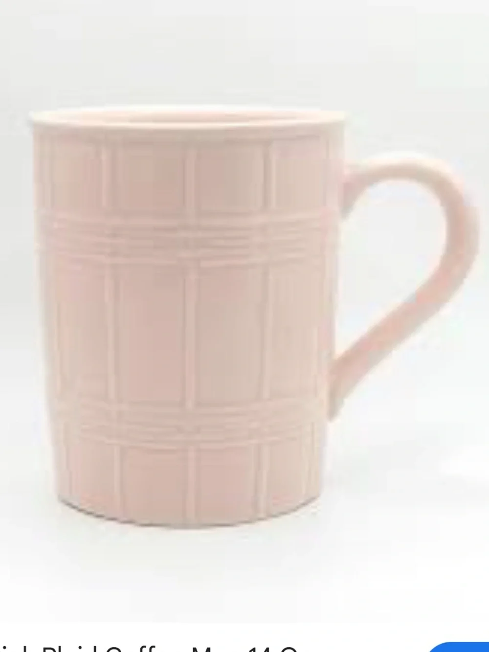 NWT pink Martha Stewart Stoneware Mug, 14oz - Picture 8 of 8